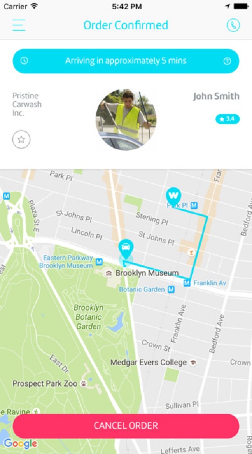WashMapp screenshot 4